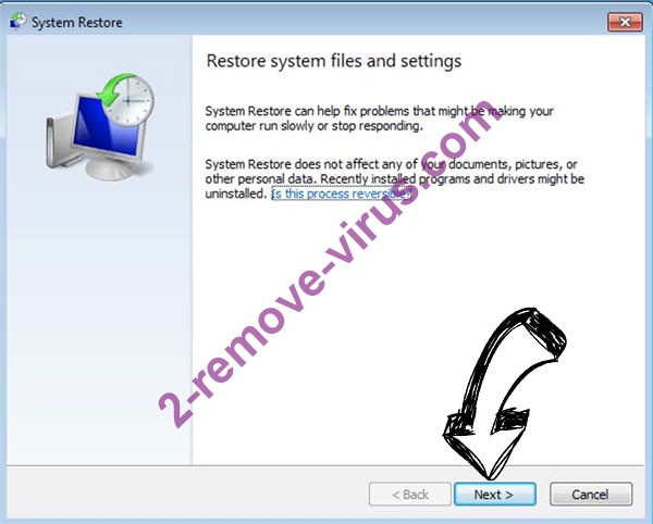 Get rid of .harma file virus - restore init