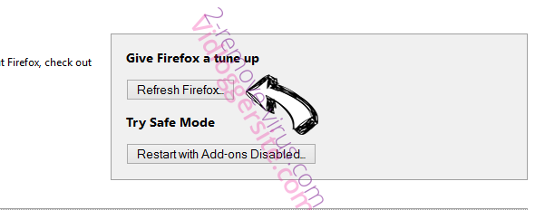 Search.televisiondirect.co Firefox reset