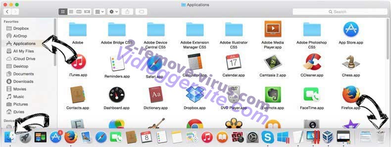 Vidloggersite.com removal from MAC OS X