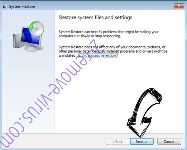Get rid of Crypton ransomware virus - restore init