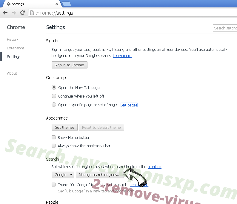 Get News Instantly redirect virus Chrome extensions disable