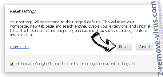 Loadstart.biz Redirect Chrome reset