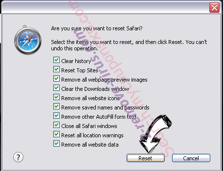 Get News Instantly redirect virus Safari reset