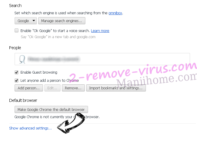 ToxCrypt virus Chrome settings more