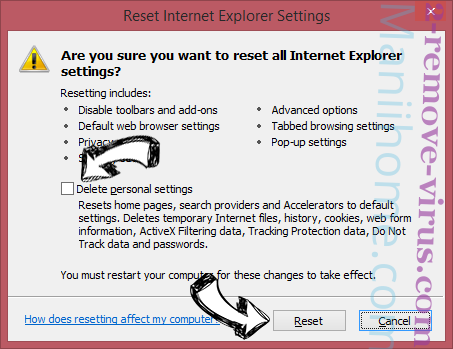 Secure Search Virus IE reset