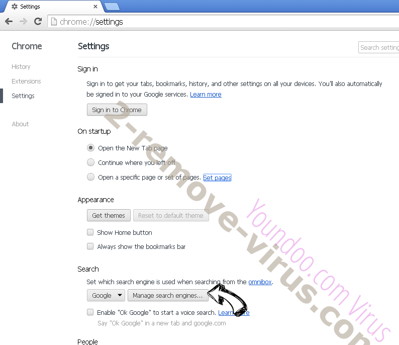 Ilo134ulih.com Redirects Chrome extensions disable