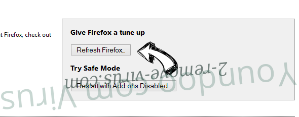 Enlever FrequencyPlatform Adware Firefox reset