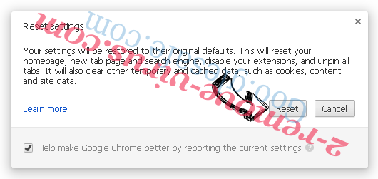 Weekly Hits Virus Chrome reset