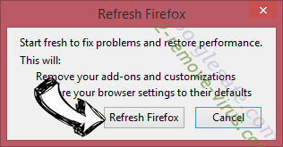 Weekly Hits Virus Firefox reset confirm