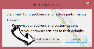 Alpha Shoppers Virus Firefox reset confirm