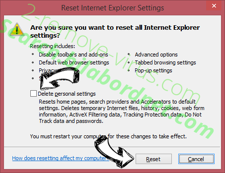 Your-Result Adware IE reset