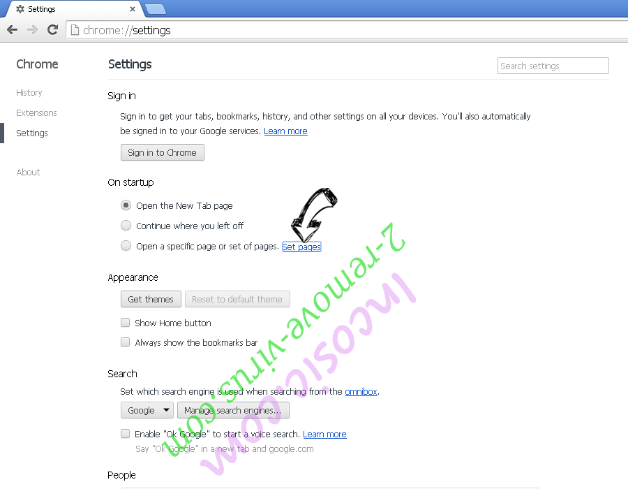 Flipora.com Chrome settings