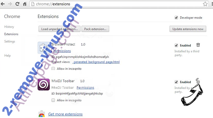 Search.mediatab.tv - как удалить? Chrome extensions remove