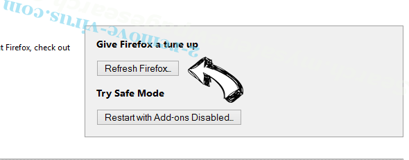 Instant Inbox adware Firefox reset