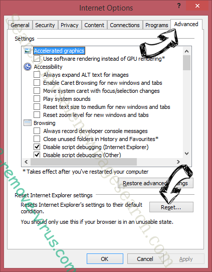 Instant Inbox adware IE reset browser