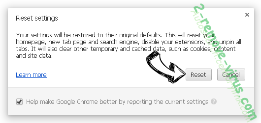 Search.searchtg.com Chrome reset