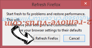 Searchtab.win virus Firefox reset confirm