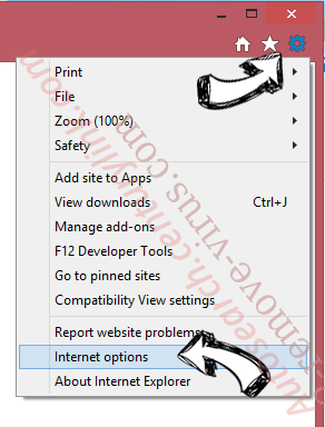 EasyDirectionsFinder Toolbar IE options