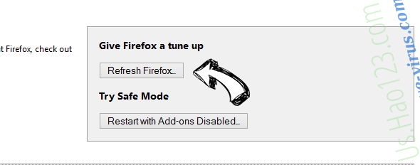 SearchNow.com Firefox reset