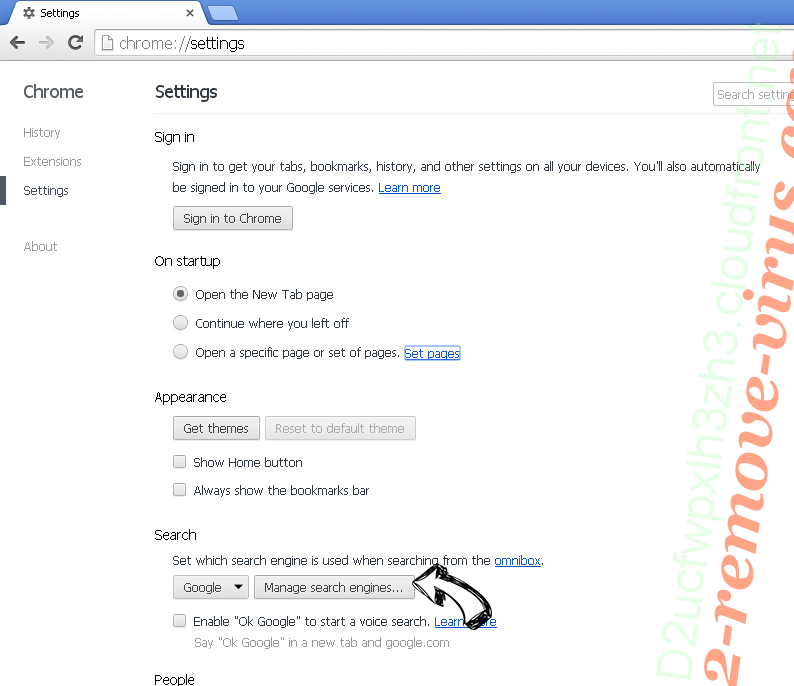 Packageho.me Chrome extensions disable