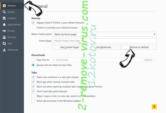 12kotov.ru Firefox reset confirm