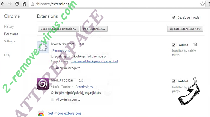 Search.hdirectionsandmapsplus.com Chrome extensions remove