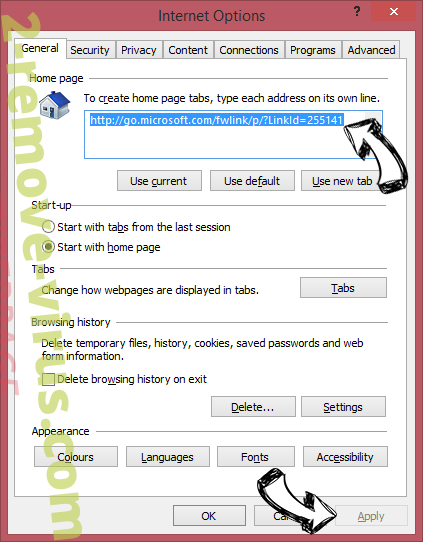 Myway Hijacker IE toolbars and extensions