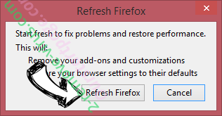 Search.djinst.com entfernen Firefox reset confirm