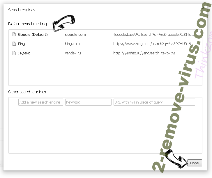 SearchConverterHD Chrome extensions disable