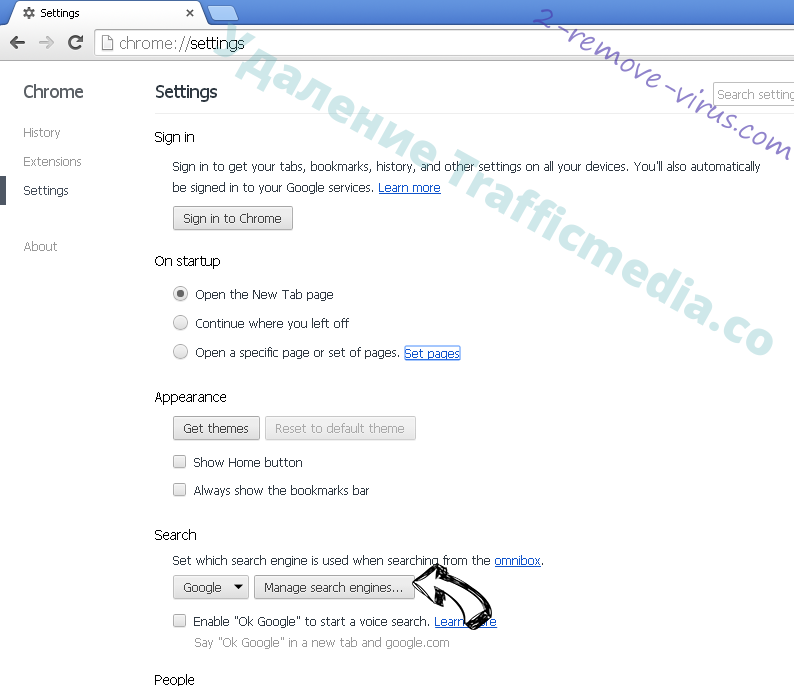 Nanoadexchange.com Chrome extensions disable