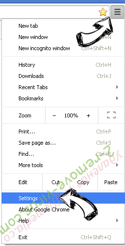 MergeDocsNow Toolbar Chrome menu