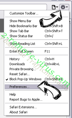 MergeDocsNow Toolbar Safari menu