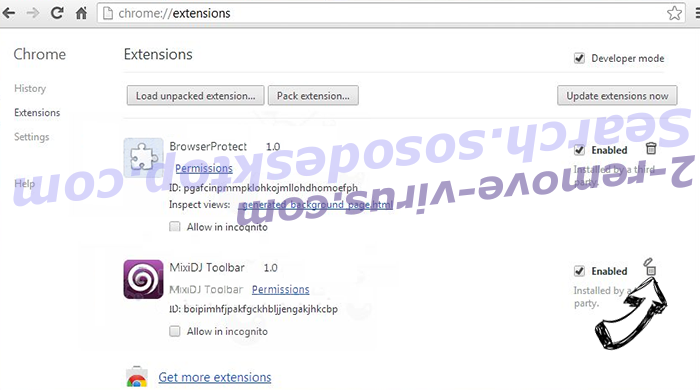 Bestfaustcaptcha.top ads Chrome extensions remove