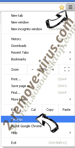 Trackedpcscanner.com Ads Chrome menu