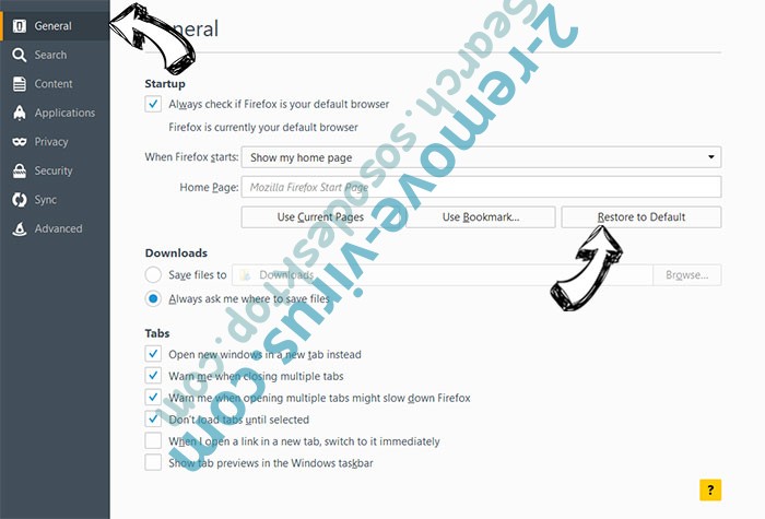 Search.sosodesktop.com Firefox reset confirm