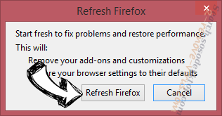 Directions Builder Firefox reset confirm