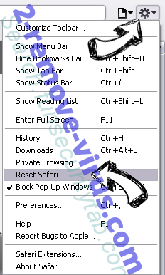 CTB-Faker virus Safari reset menu