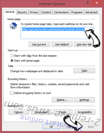 Othersearch virus IE toolbars and extensions