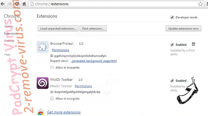 Pdfconvertkit.com Virus Chrome extensions remove
