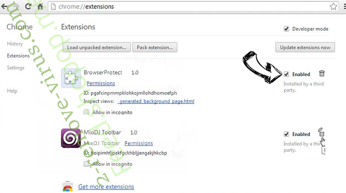 search.searchyourea.com Chrome extensions disable