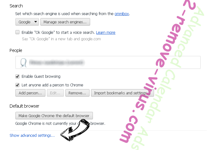 Access Gov Docs Tab Chrome settings more