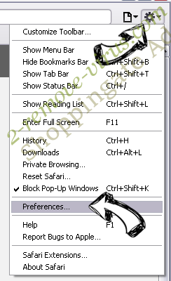 Ultraview Safari menu