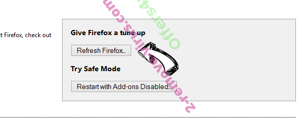 MotivePrime Adware Firefox reset