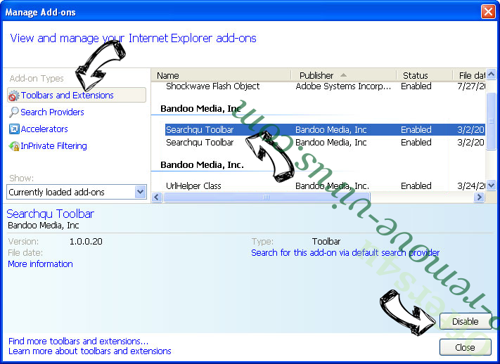 MotivePrime Adware IE toolbars and extensions