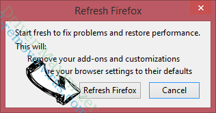 StreamItSearch Firefox reset confirm