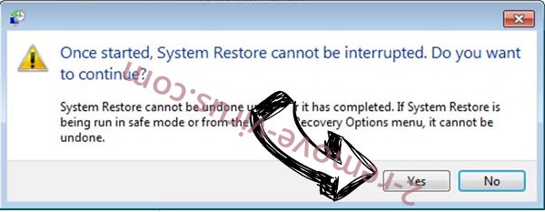 Kiqu Virus removal - restore message