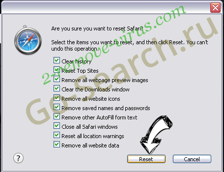 OperativeDesktop Safari reset