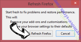 Ads by GenlT Firefox reset confirm