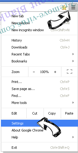 YourTemplateFinder Toolbar Chrome menu