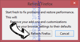 Searchitnow.info Firefox reset confirm